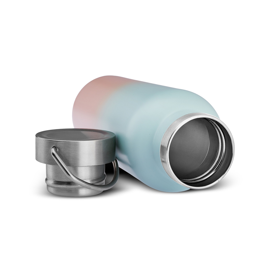 Karaca Ines Colourful Stainless Steel Flask, 500ml, Multi - KARACA UK 