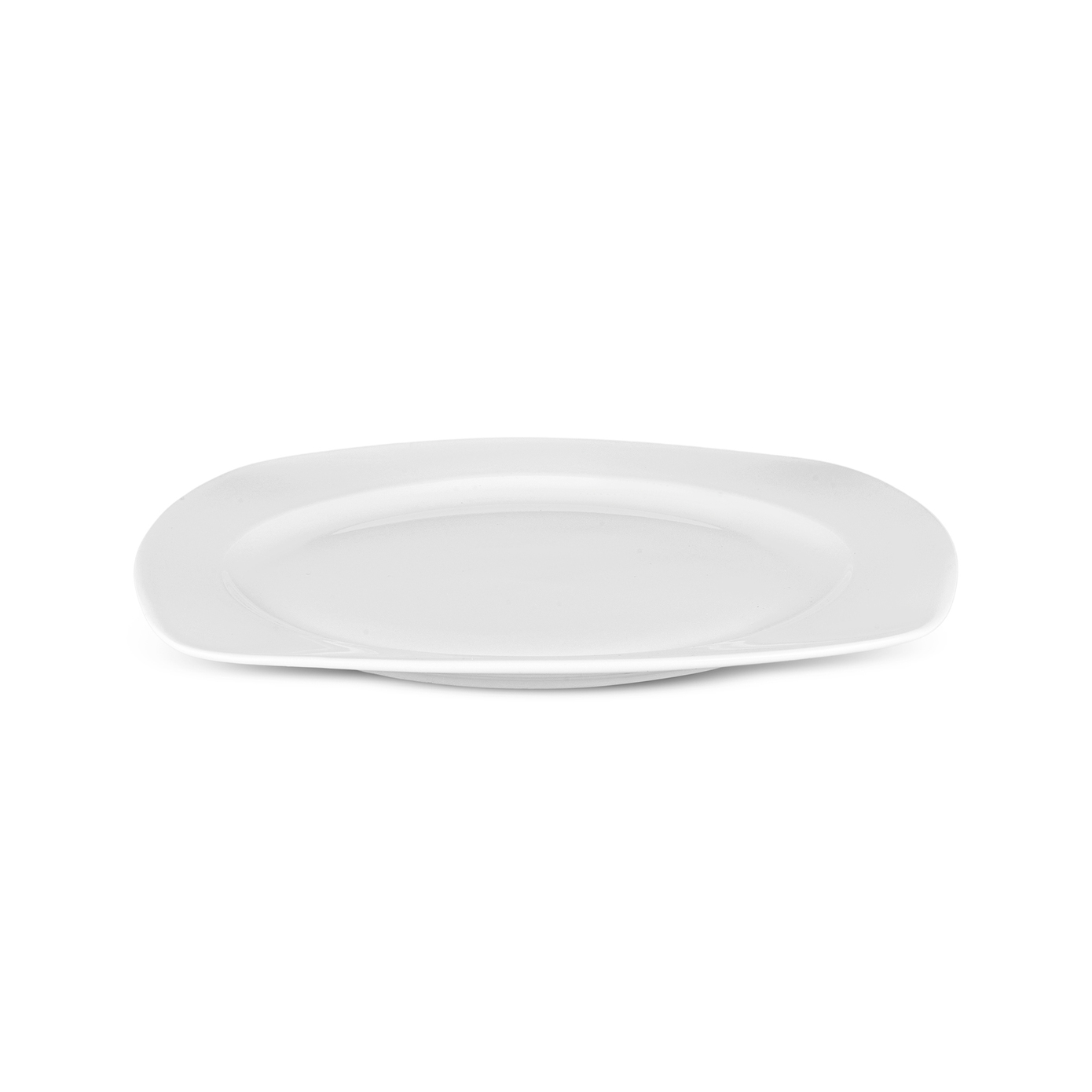 Karaca Timeless White Square Dinnerware Set for 12 Person, 84 