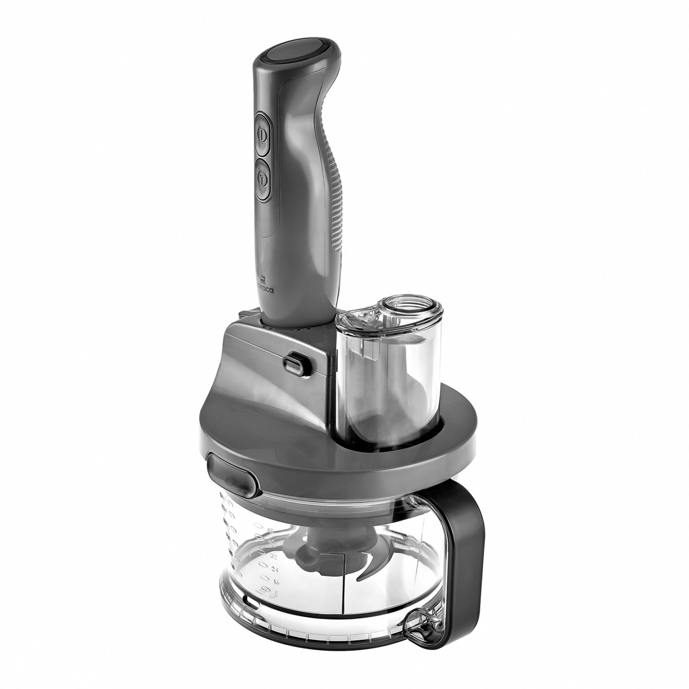 Karaca Pro-Multimax Food Processor, Space Gray, 2000 W - KARACA EUROPE