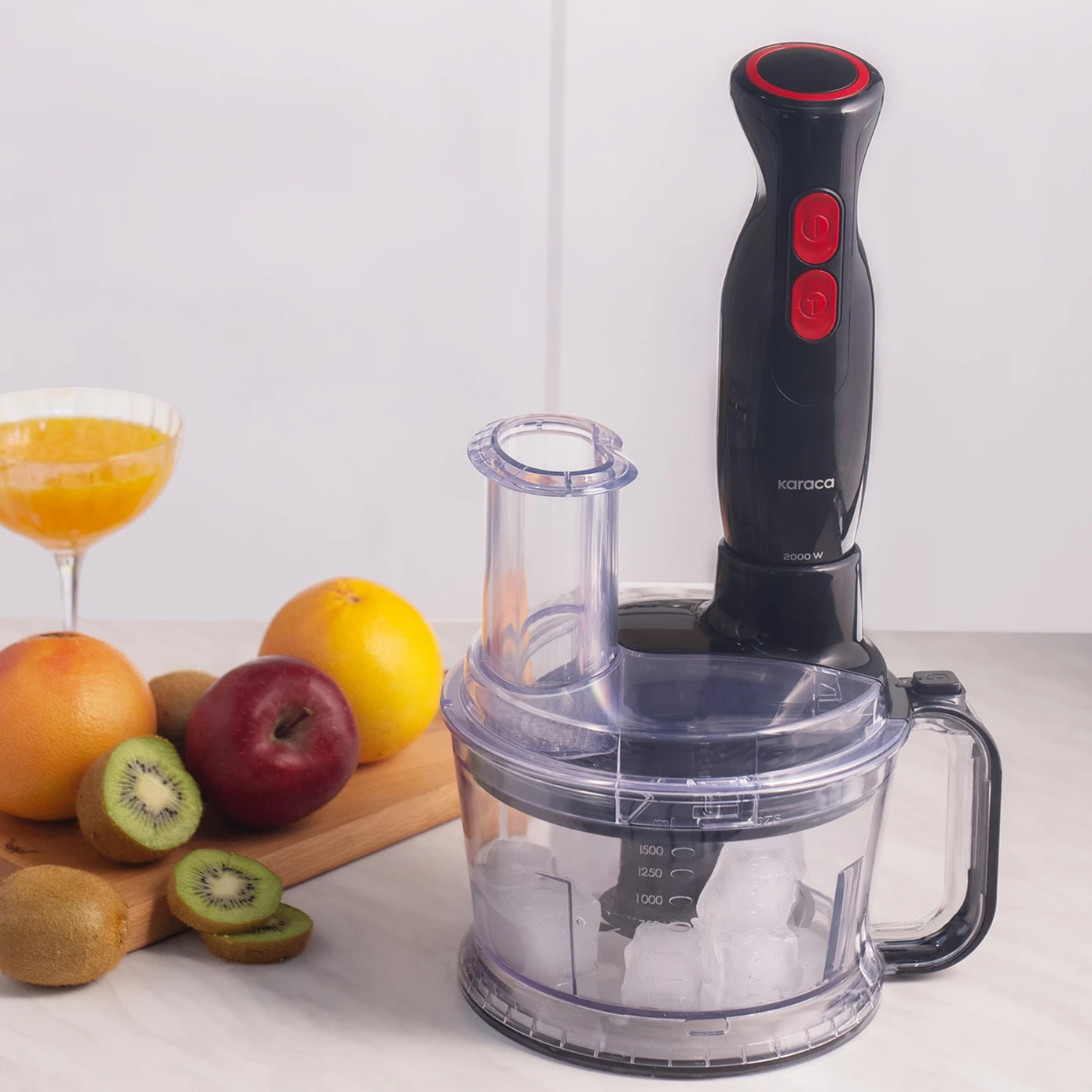 Karaca Pro-Multimax 6 in 1 Multi Purpose Food Processor, 2000W 