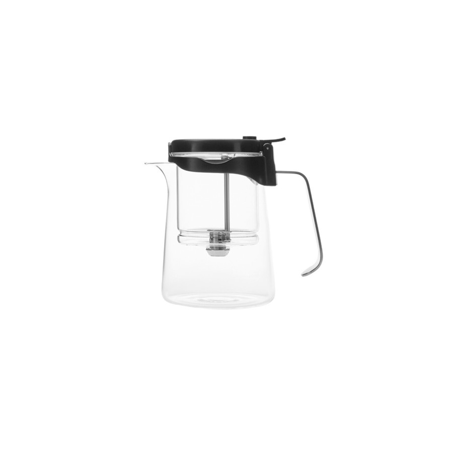 Karaca Brewy Glass Tea French Press, 550ml, Black Transparent KARACA UK