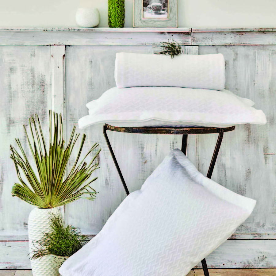 Karaca Charm Bold White Double Bedspread Set KARACA Romania