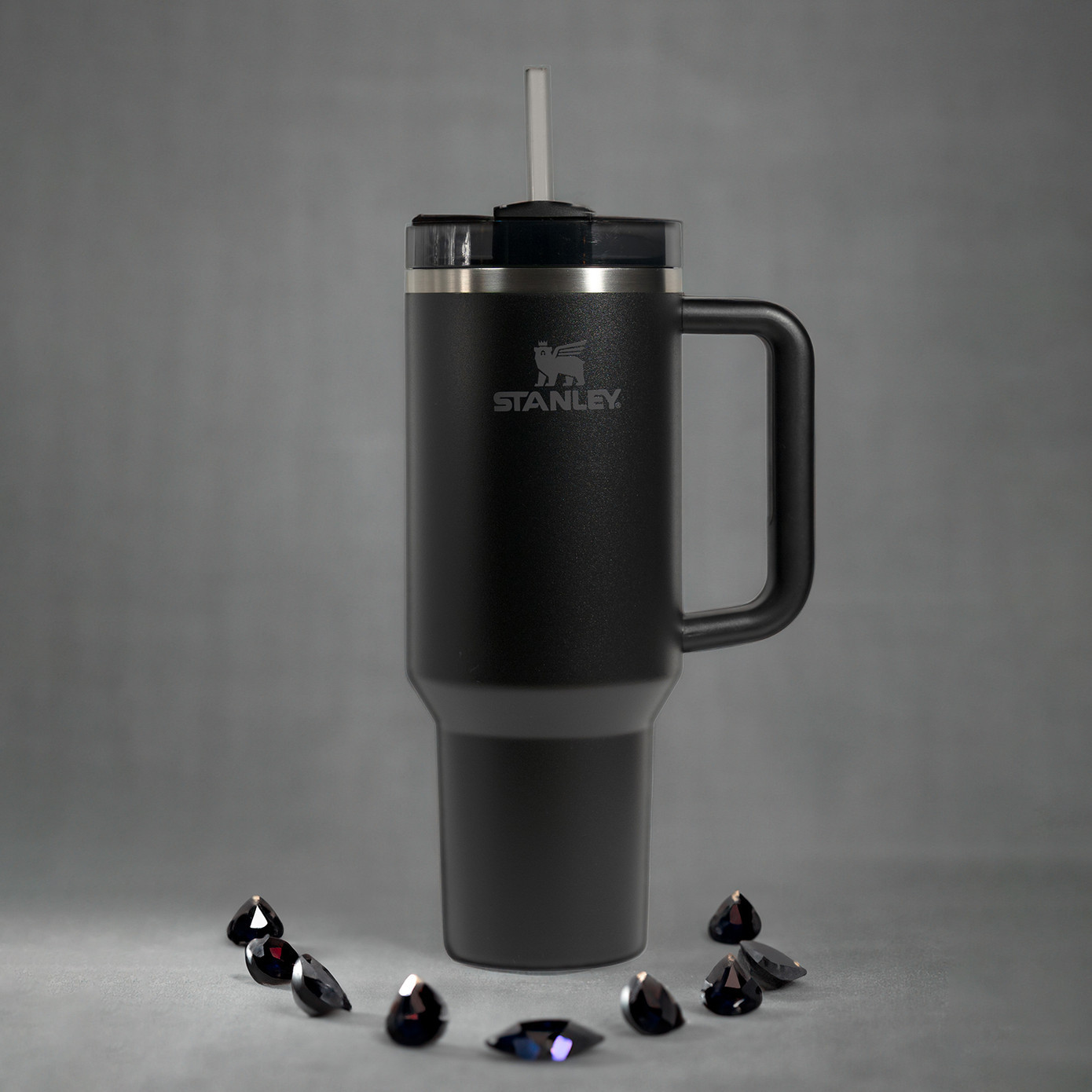 Stanley Quencher Flowstate™ Tumbler, 1.18L, Black - KARACA UK