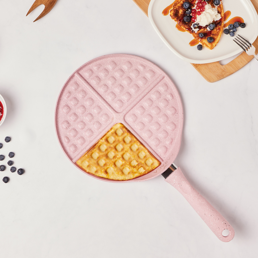 Karaca Love of Kitchen Waffle Pan Pink 26 cm KARACA EUROPE