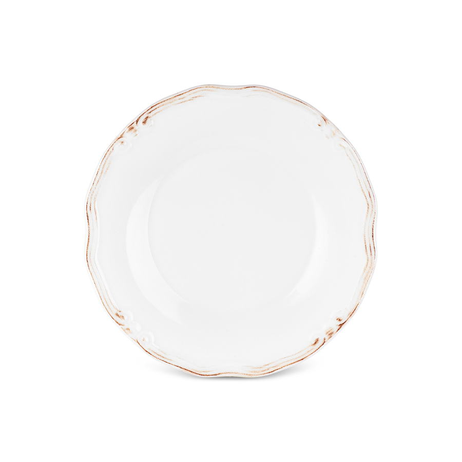Karaca Elizabeth Ecru Dessert Plate, 20 cm - KARACA EUROPE