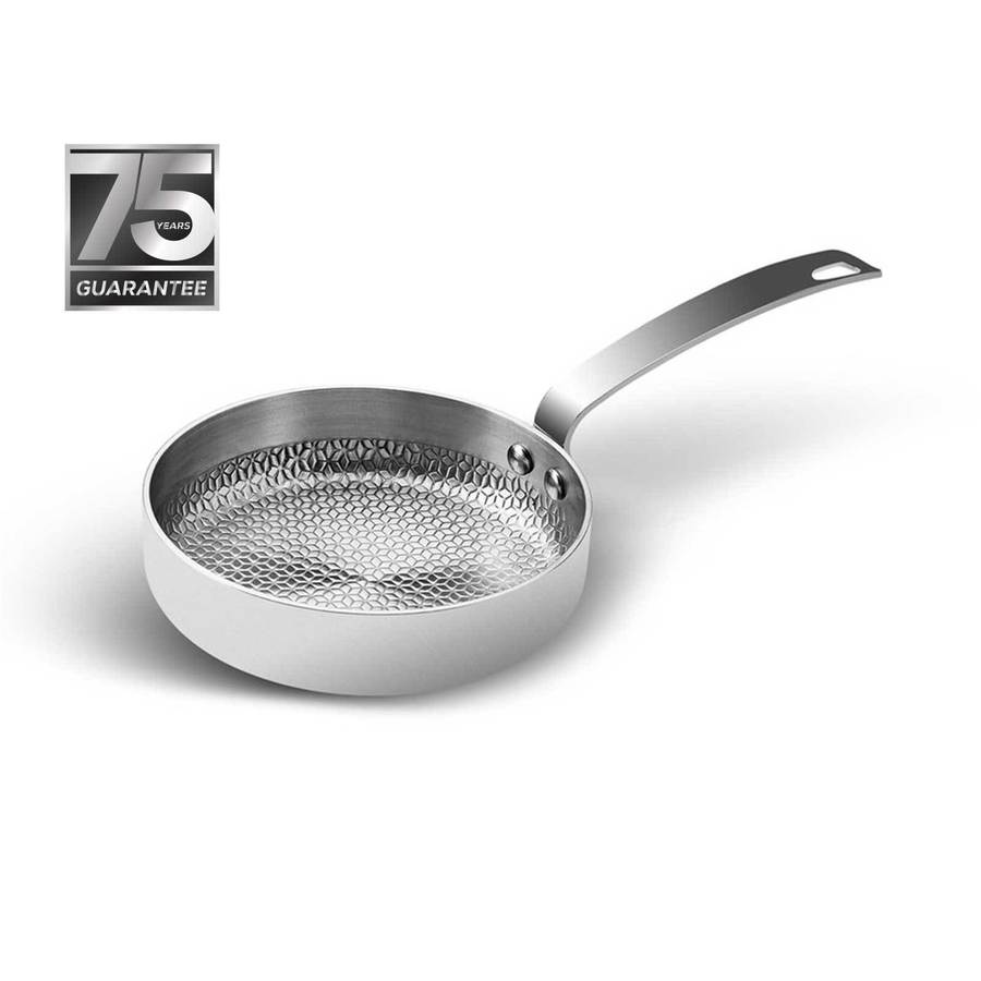 Karaca 3Ply PowerSteel 316+ Stainless Steel Induction Frying Pan, 12cm