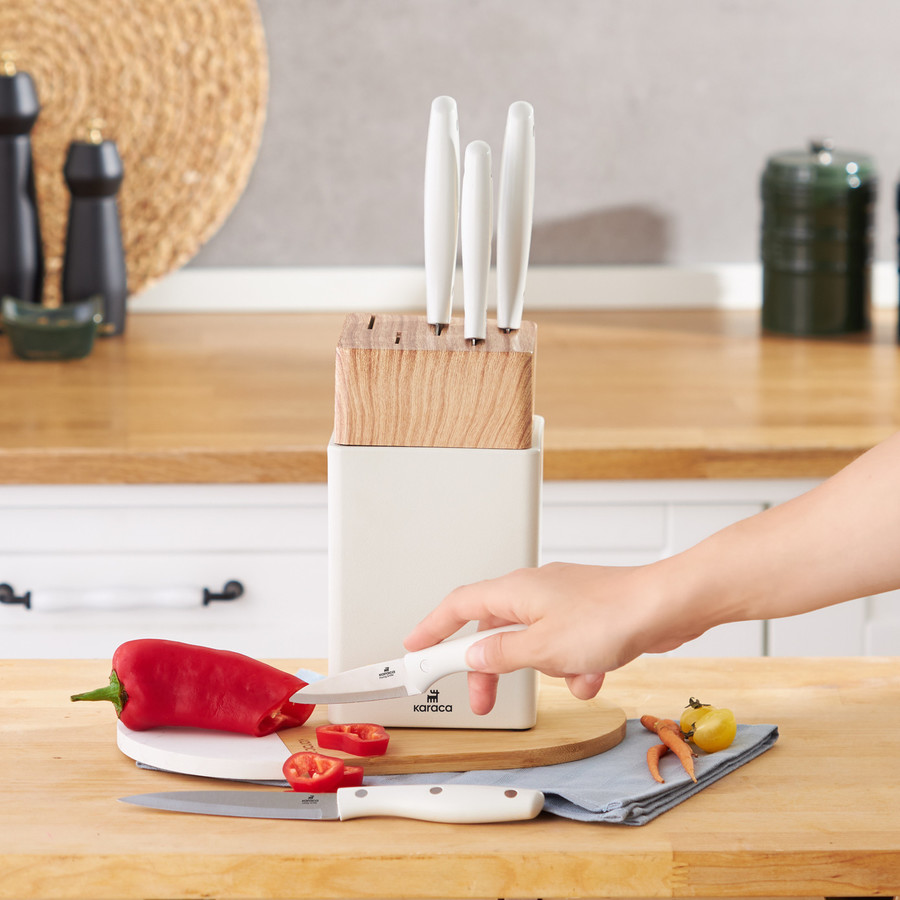 Karaca Mastercut Creme Messer-Set, 6 Teilig - KARACA EUROPE