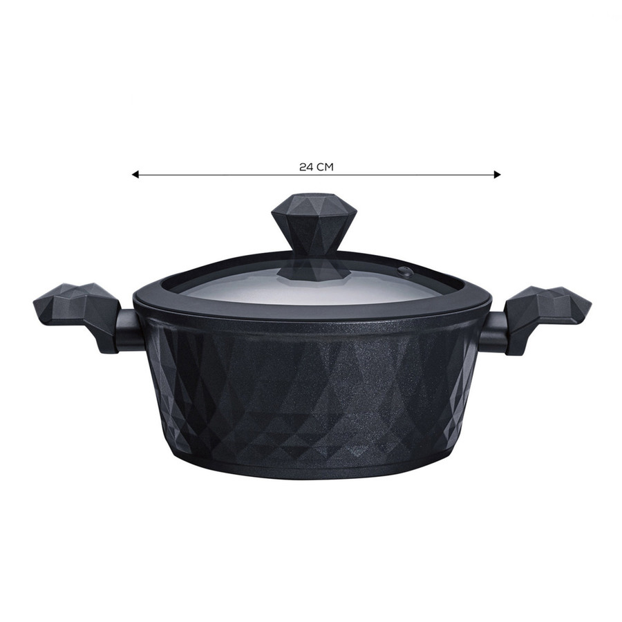 Karaca BioDiamond Non-Stick Antibacterial Handle Induction 