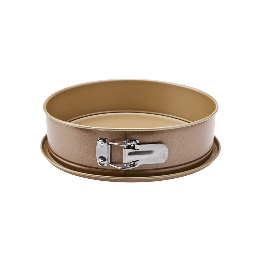 Karaca Hense Metal Springform Cake Tin, 26cm, Brown Cream KARACA UK
