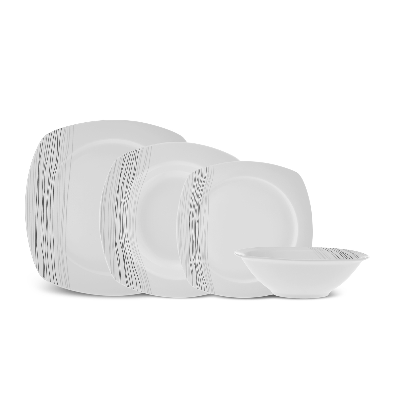 Karaca X5 6-Personen-Geschirrset, 24-teilig - KARACA EUROPE 