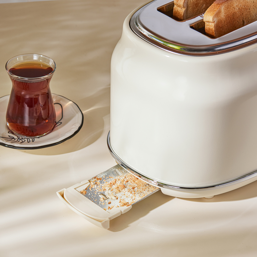 Karaca Retro Cream Toaster - KARACA EUROPE