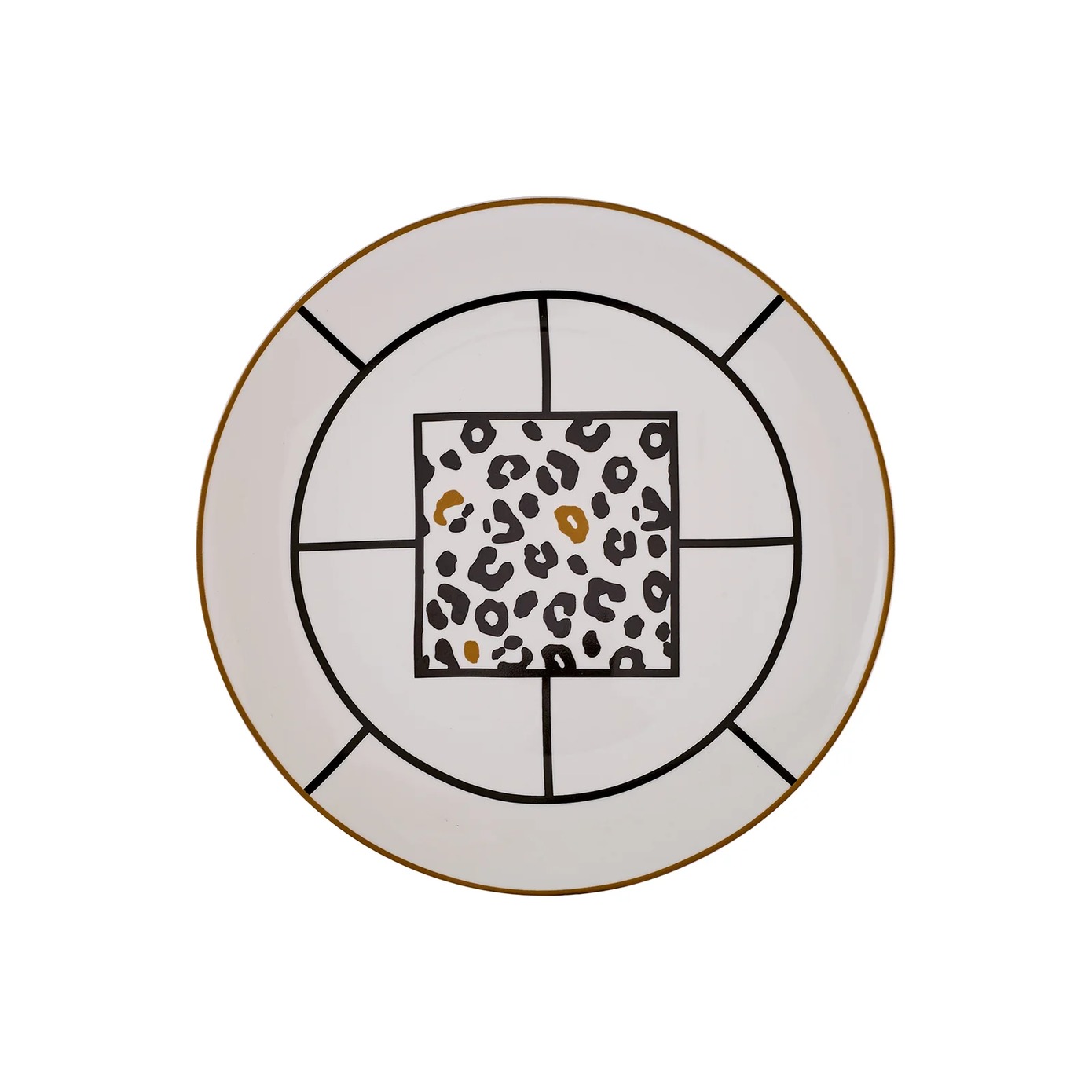 Karaca Gwen 24-Piece Porcelain Dinner Set for 6 People, White  