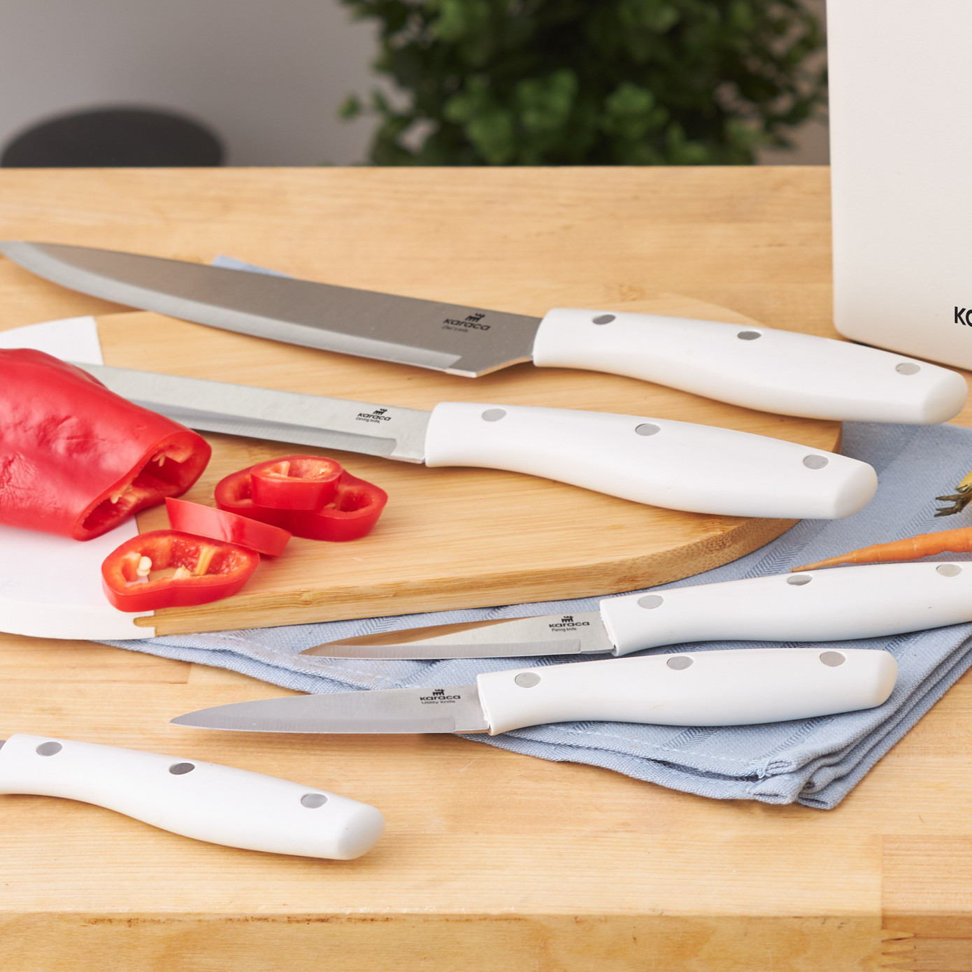 Karaca Mastercut Creme Messer-Set, 6 Teilig - KARACA EUROPE