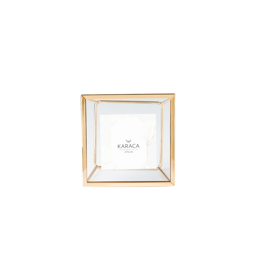 Karaca Magic Photo Frame, 10cmx10cm, Gold KARACA UK