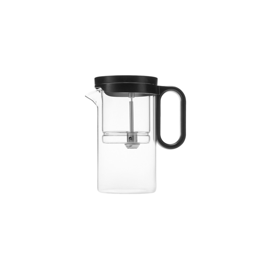 Karaca Brewy Glass Tea French Press, 500ml, Black Transparent KARACA UK