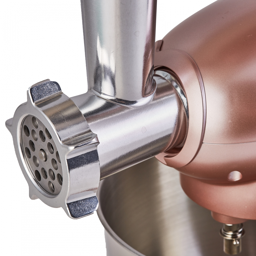 Karaca Multichef Meat Grinder Stand Mixer 1400W Rosegold KARACA Romania