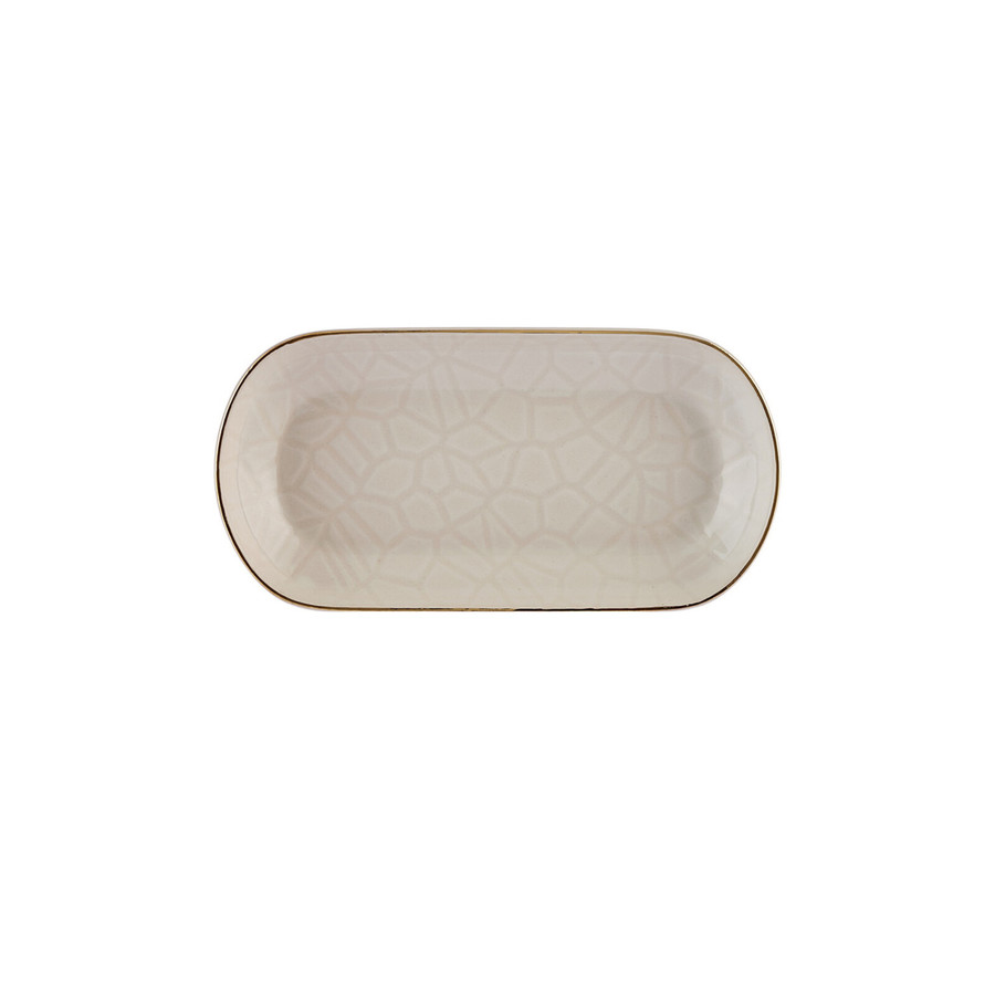 Karaca Calvin Ceramic Serving Platter, 19cm, Multi KARACA UK