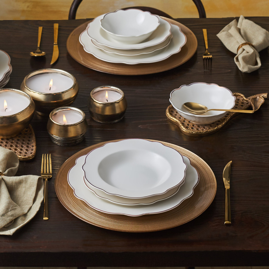 Rose gold 2024 dish set