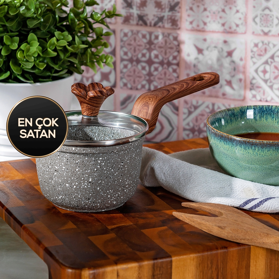 Karaca Dark Silver Mini Sauce Pot 10 cm KARACA Romania