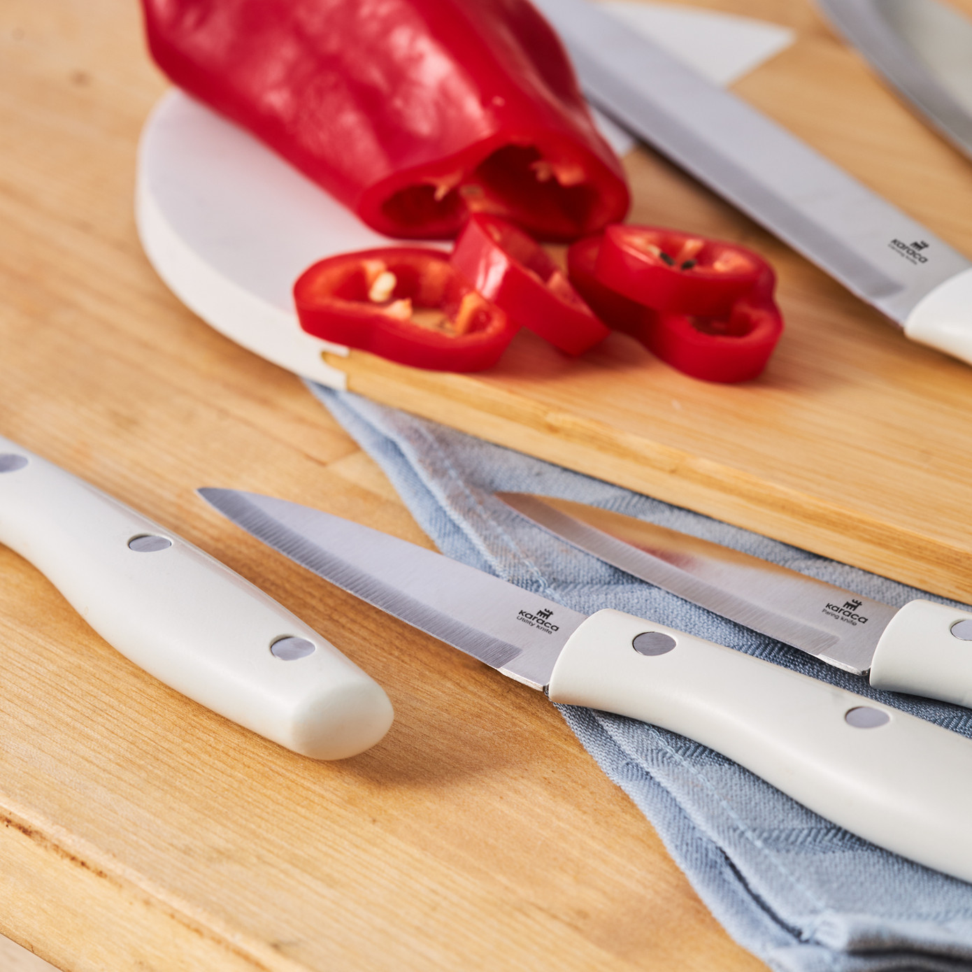 Karaca Mastercut Creme Messer-Set, 6 Teilig - KARACA EUROPE