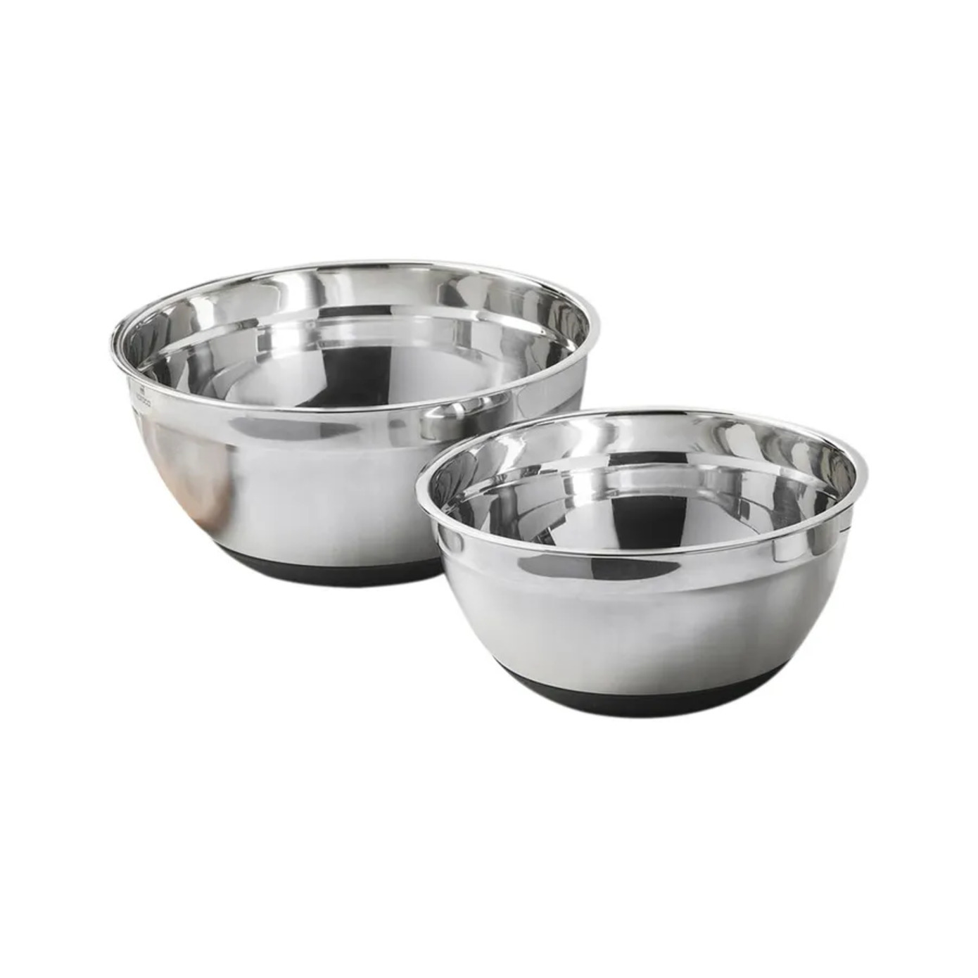 Karaca Stainless Steel Mixing Bowls Set Of 2 Non-Slip - KARACA EUROPE
